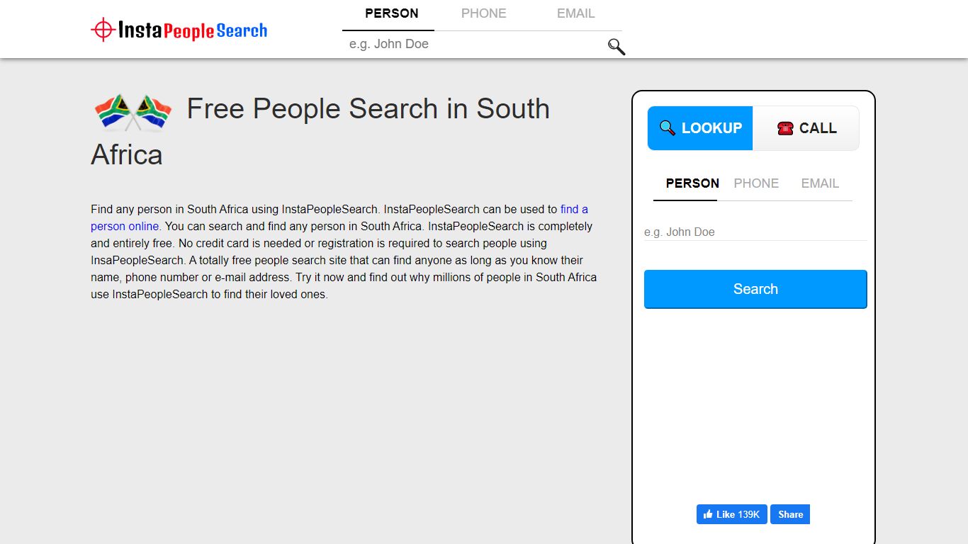 Free People Search for South Africa | South Africa People Finder ...